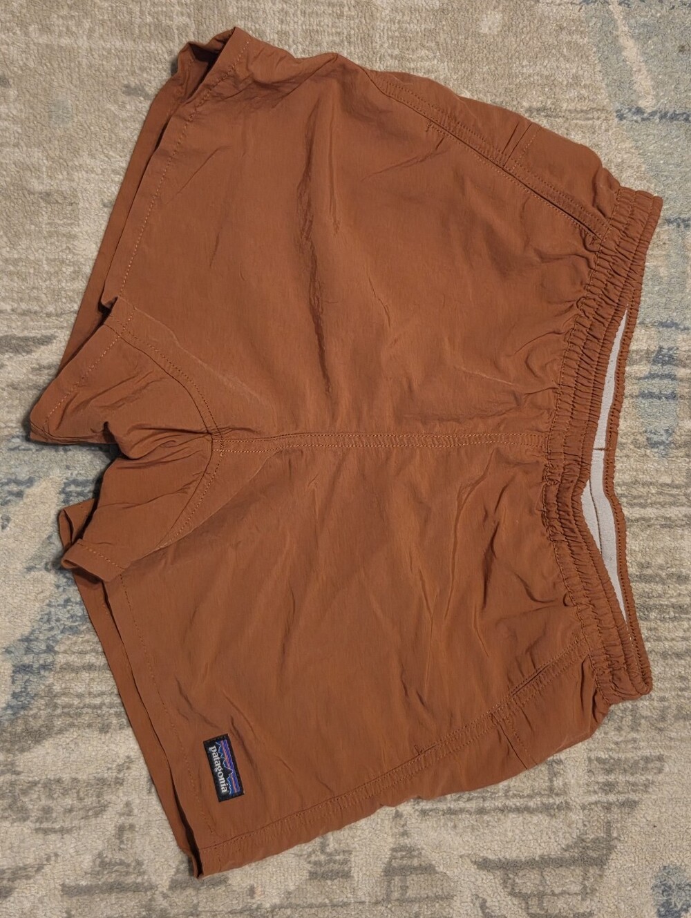 Patagonia Baggies Shorts. Size S. Burnt Orange Color.